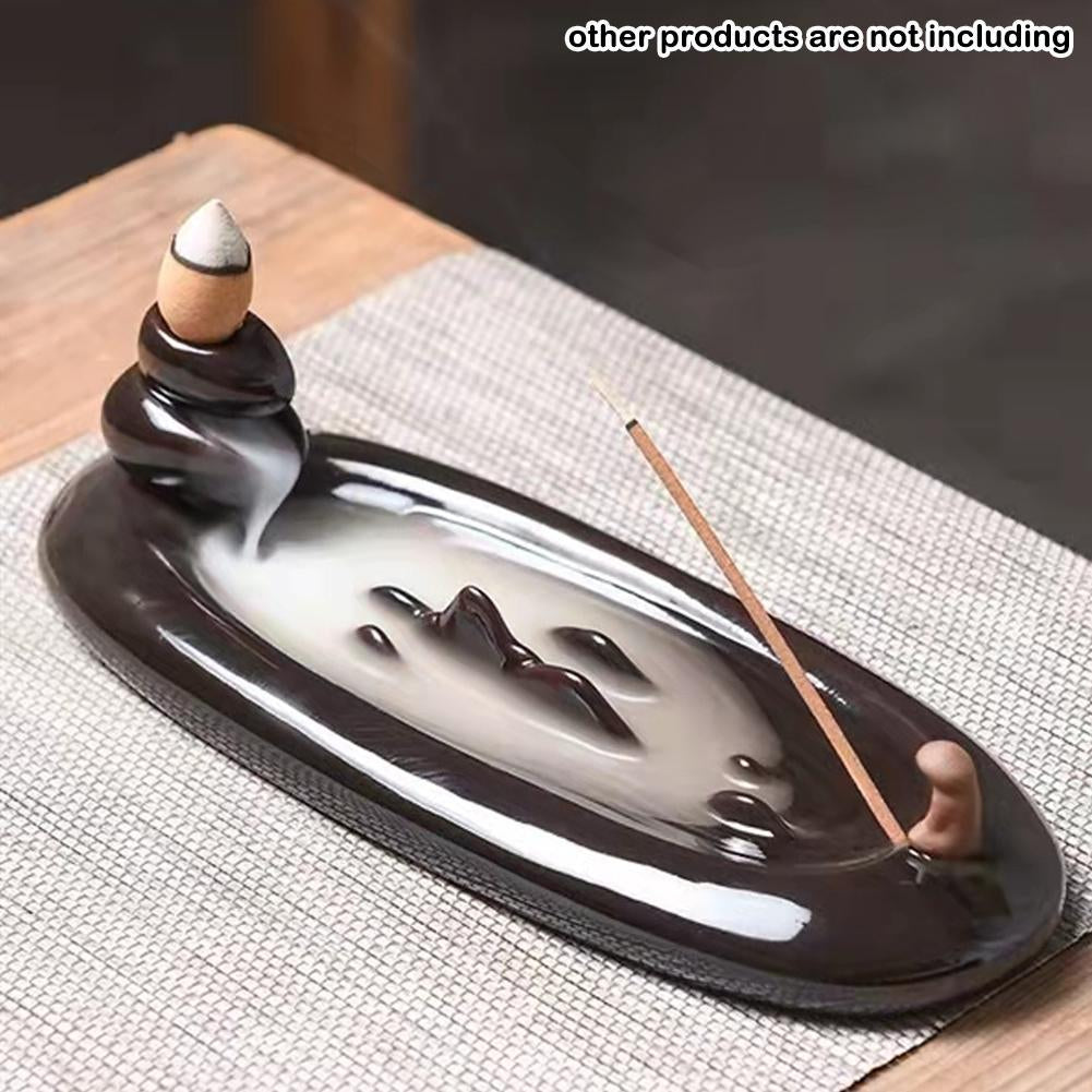 1Pc Boat Incense Burner Nice Incense Stick Holder Vintage Fisherman Ornament Fisherman Incense Burner
