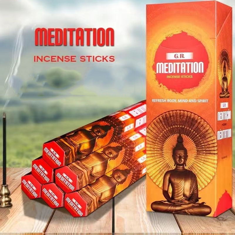 Artracyse 20 Sticks India Coconut Incense Sandalwood Household Bedroom Toilet Toilet Agarwood Tibetan Line Aromatherapy