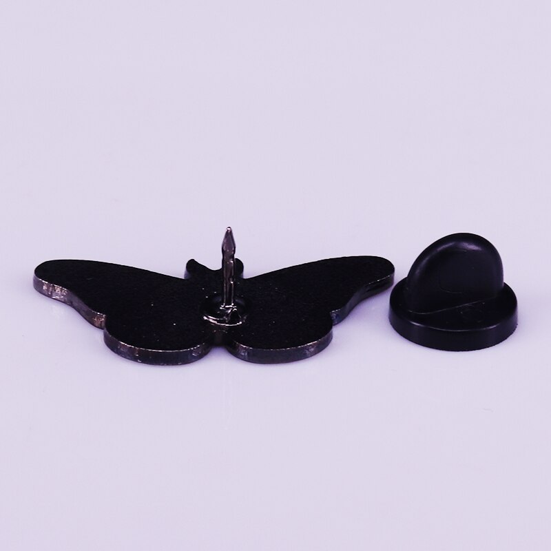 Excellent Quality Skull Butterfly Moth Enamel Lapel Pin Brooch Collection Celestial Moon Witch Badge Bag Spooky Halloween Decor