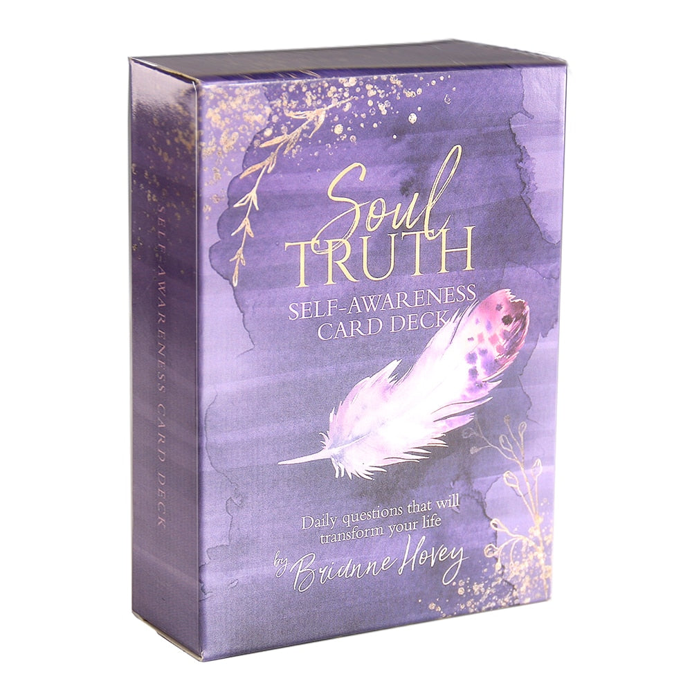 Soul Truth Self Awareness Card Deck New Tarot Cards For Beginners With Guidebook Card Game Board Game Exquisite And Guidebook