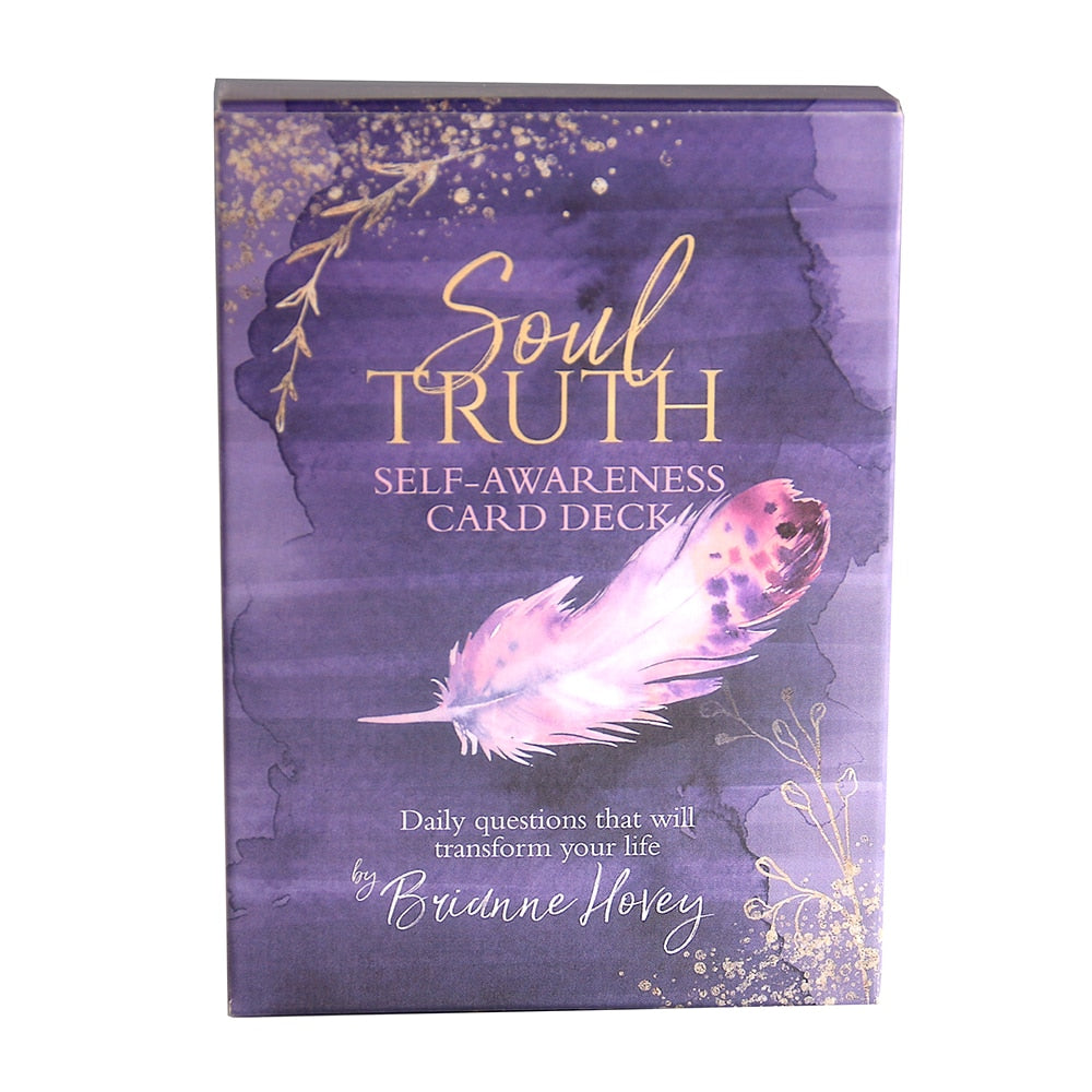 Soul Truth Self Awareness Card Deck New Tarot Cards For Beginners With Guidebook Card Game Board Game Exquisite And Guidebook