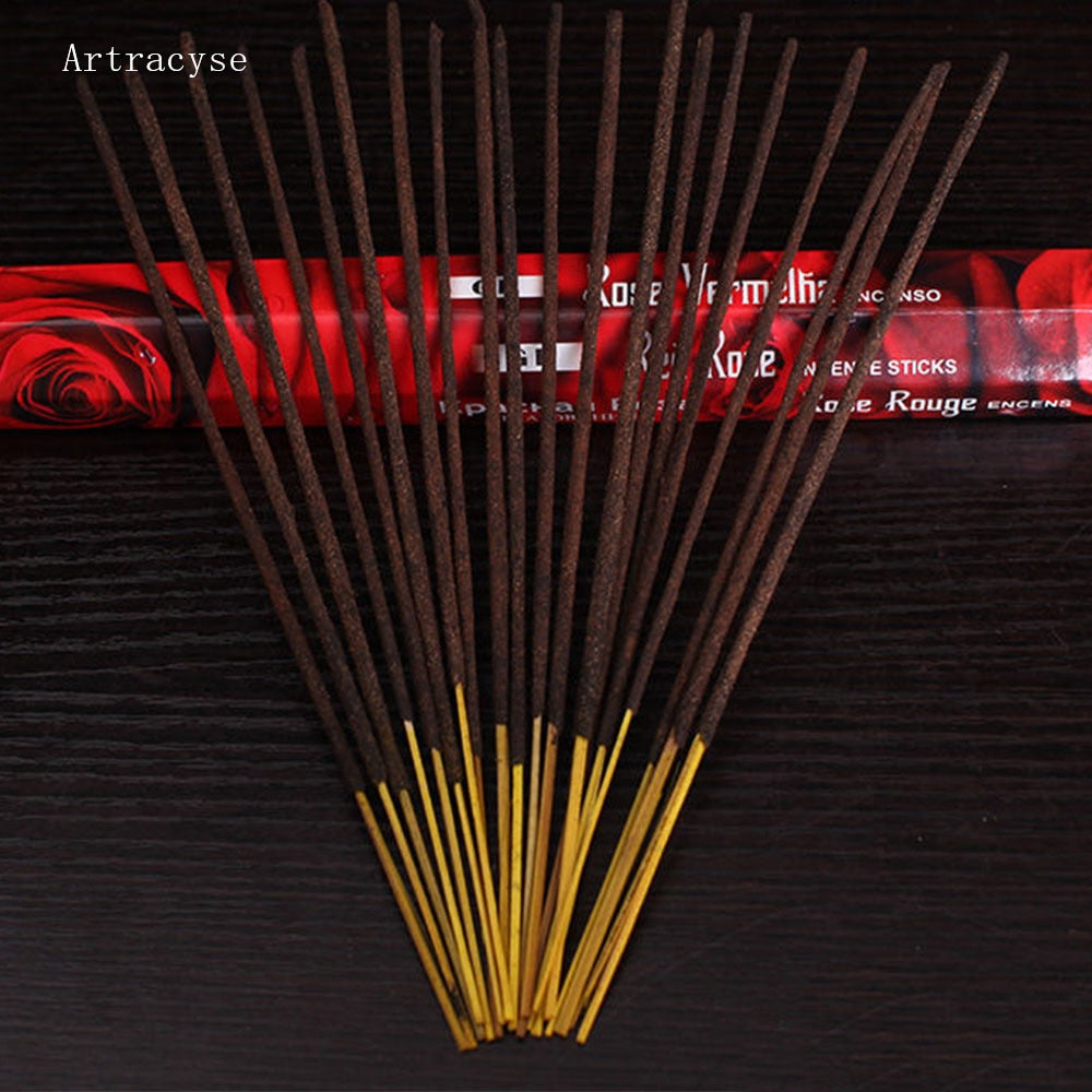 Artracyse 20 Sticks India Coconut Incense Sandalwood Household Bedroom Toilet Toilet Agarwood Tibetan Line Aromatherapy