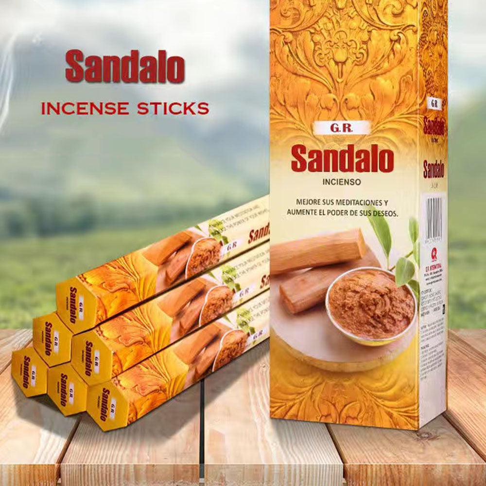 Artracyse 20 Sticks India Coconut Incense Sandalwood Household Bedroom Toilet Toilet Agarwood Tibetan Line Aromatherapy