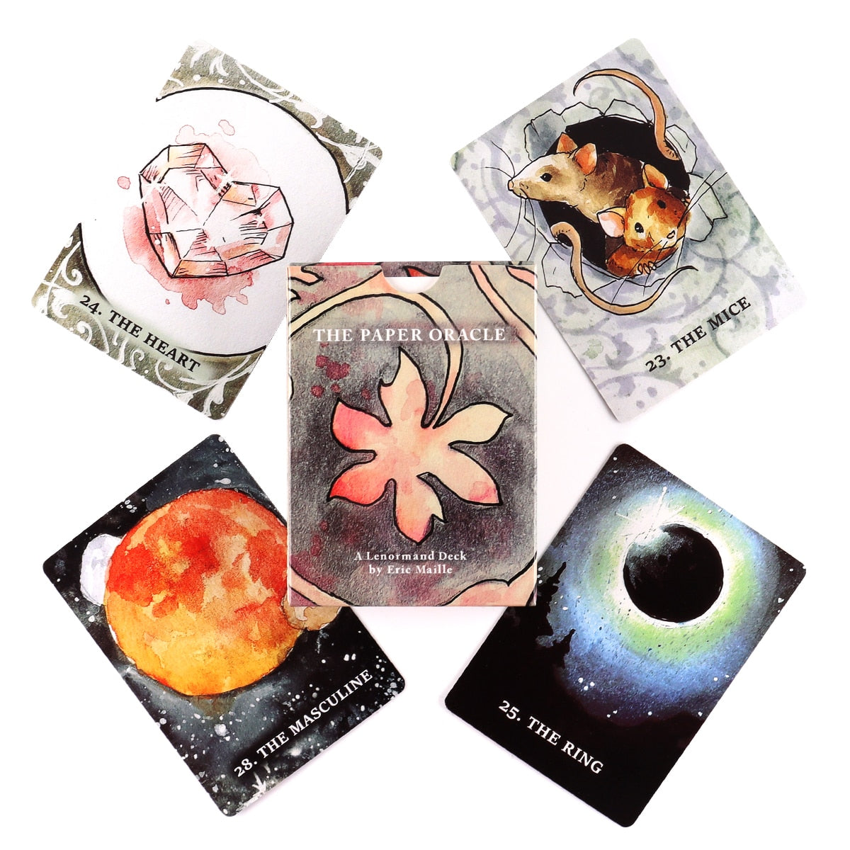 Universe Has Your Back Oracle Cards Leisure Party Table Game High Quality Fortune-telling Prophecy Tarot Deck With PDF Guidebook