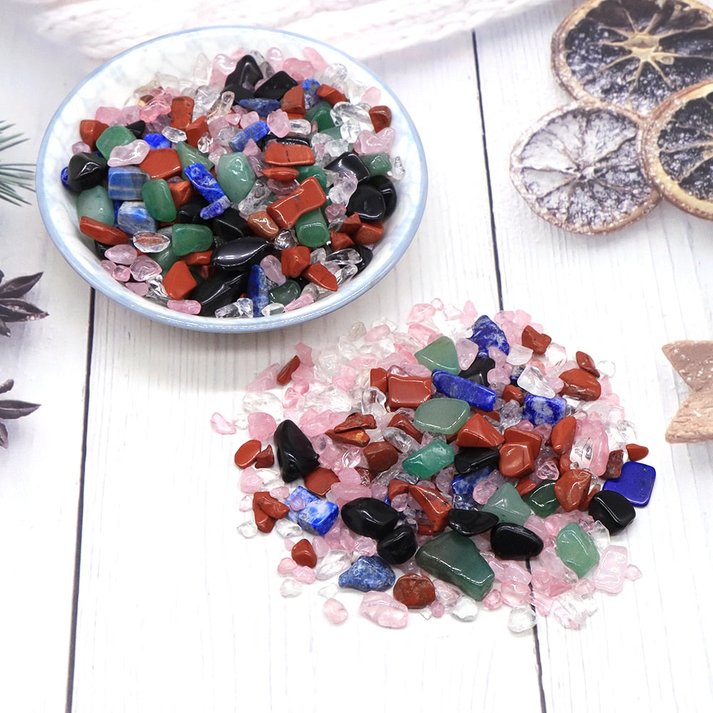 Natural Stones Quartz Healing Colour Crystals Ore Jewelry Making Decor Bulk Gravel Specimen Gemstones Home Aquarium Decoration