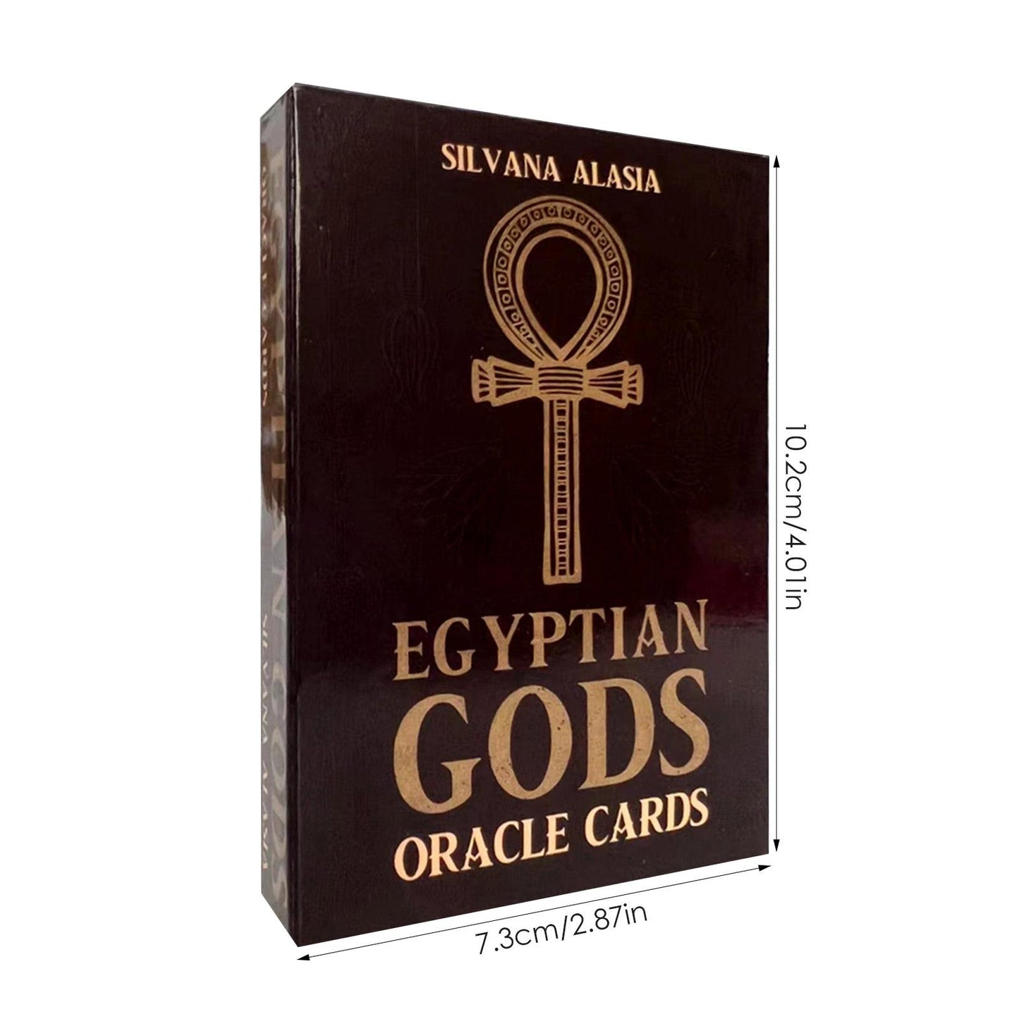 Tarot Cards English Version EGYPTIAN GODS ORACLE CARDS For Female Girls Board Game Oracle Cards Family Party English Playing Car