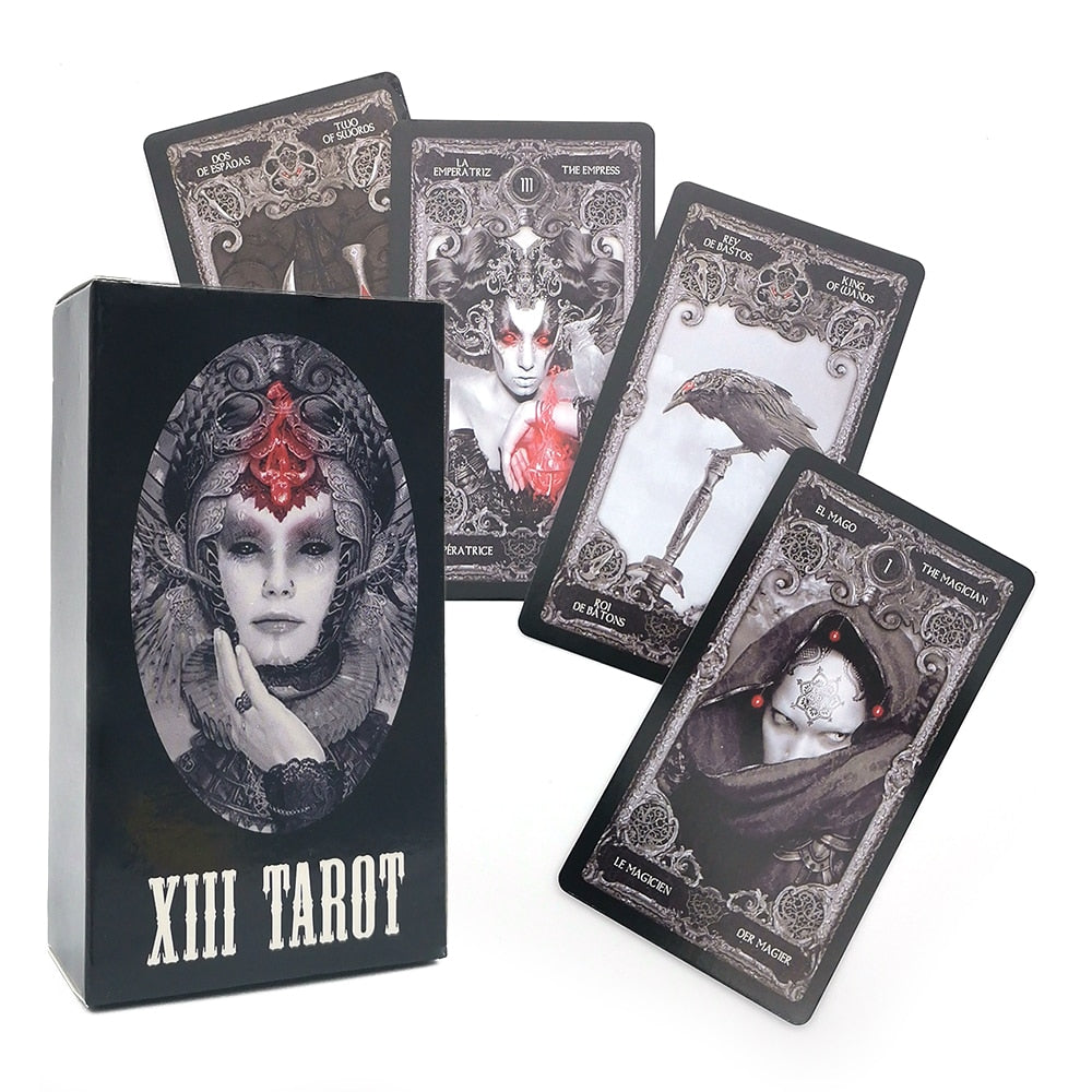 Moonology New Oracle Cards Divination Fate Game Affectional Oracle Deck Tarot Cards for Beginners With PDF Guidebook