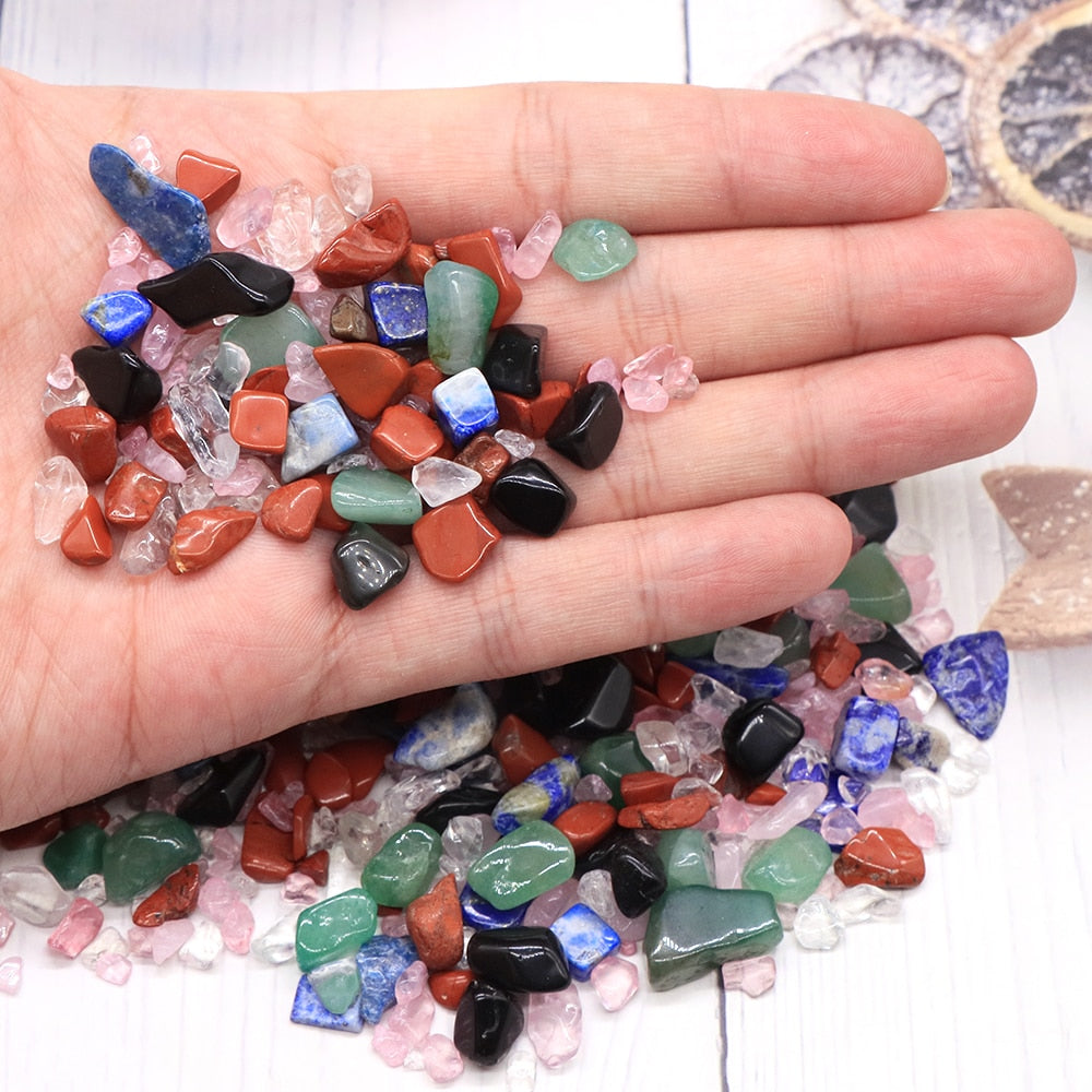 Natural Stones Quartz Healing Colour Crystals Ore Jewelry Making Decor Bulk Gravel Specimen Gemstones Home Aquarium Decoration