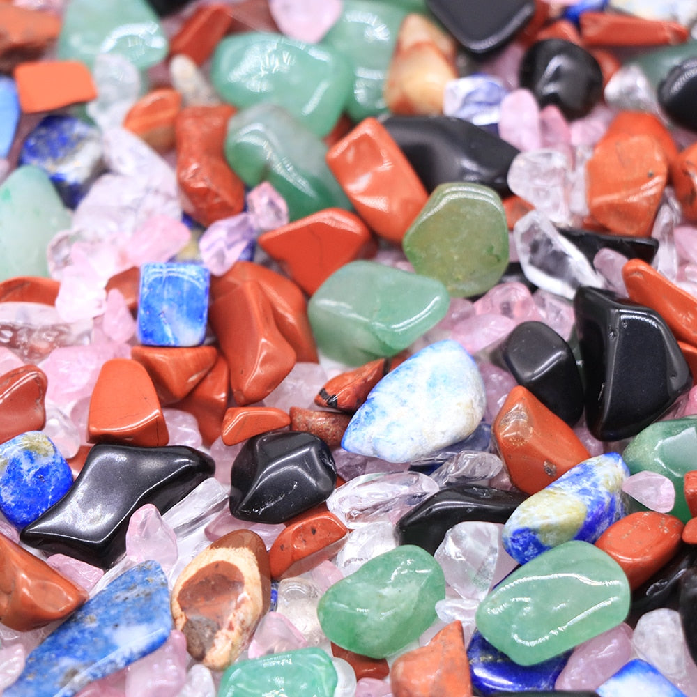 Natural Stones Quartz Healing Colour Crystals Ore Jewelry Making Decor Bulk Gravel Specimen Gemstones Home Aquarium Decoration