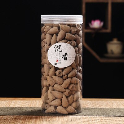 150pcs Tower Incense Fresh Air Sandalwood Home Decor Relax Backflow Agarwood Incense Cones Buddhist Supplies