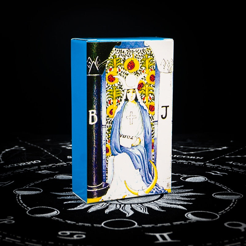Hot Sale Full English Version Tarot Interactive Desktop Tarots Deck With Electronic Manual Entertainment High Quality Play Card