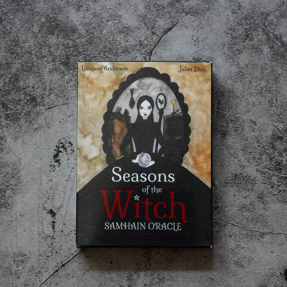 Witch'S Familiar Runic Oracle 24 Card Indie Tarot Deck Runes Rune Cards, Animal Oracle Animal Viking Runes