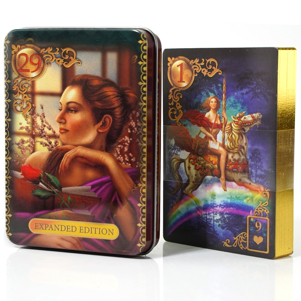 Everyday Witch Tarot Witches in a Tin Metal Box Gold-plated Edge Hot Sell Tarot Cards For Divination Tarot Deck Beautiful Packag
