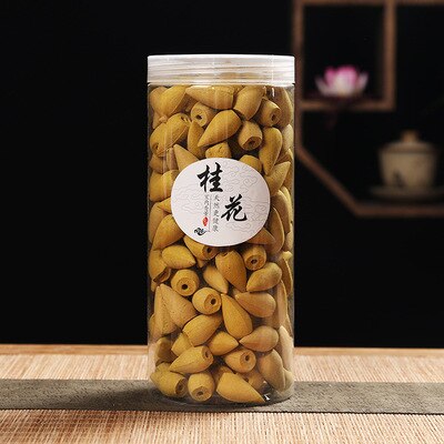 150pcs Tower Incense Fresh Air Sandalwood Home Decor Relax Backflow Agarwood Incense Cones Buddhist Supplies