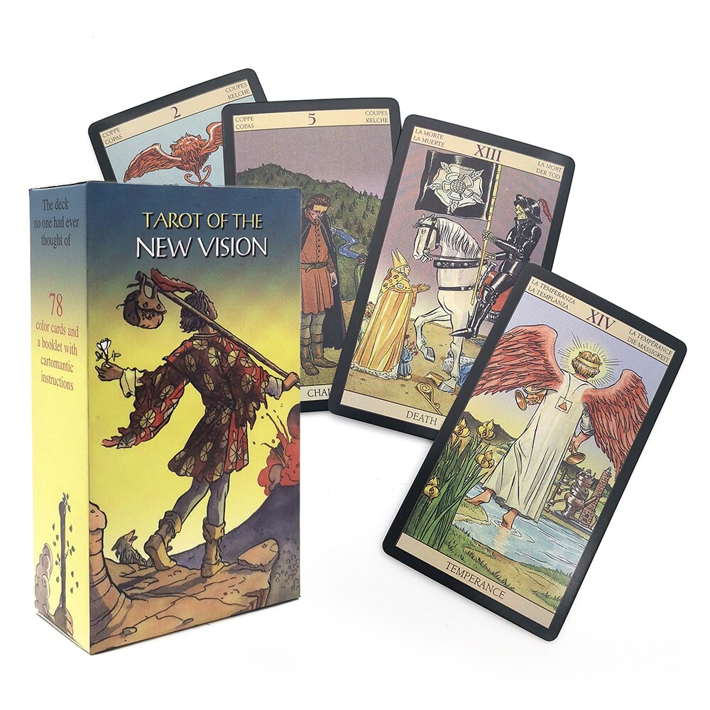 Moonology New Oracle Cards Divination Fate Game Affectional Oracle Deck Tarot Cards for Beginners With PDF Guidebook