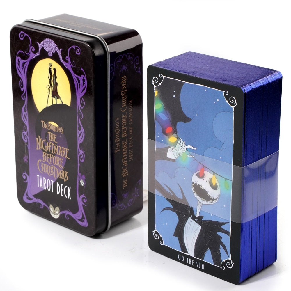 Everyday Witch Tarot Witches in a Tin Metal Box Gold-plated Edge Hot Sell Tarot Cards For Divination Tarot Deck Beautiful Packag
