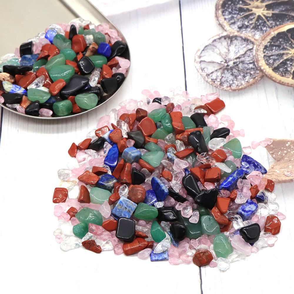 Natural Stones Quartz Healing Colour Crystals Ore Jewelry Making Decor Bulk Gravel Specimen Gemstones Home Aquarium Decoration