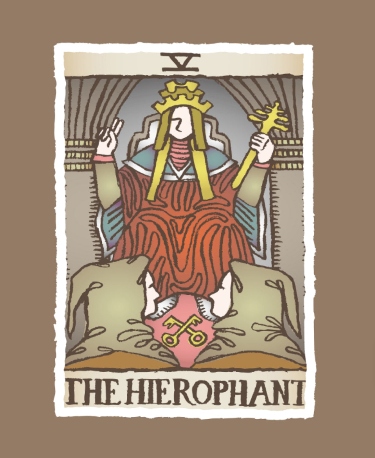 Hecate Triple Moon Goddess Of Witchcraft Colored Witchcraft Supplies Tarot Cloth Mystic Aesthetic Altar Cloth Witch Gift