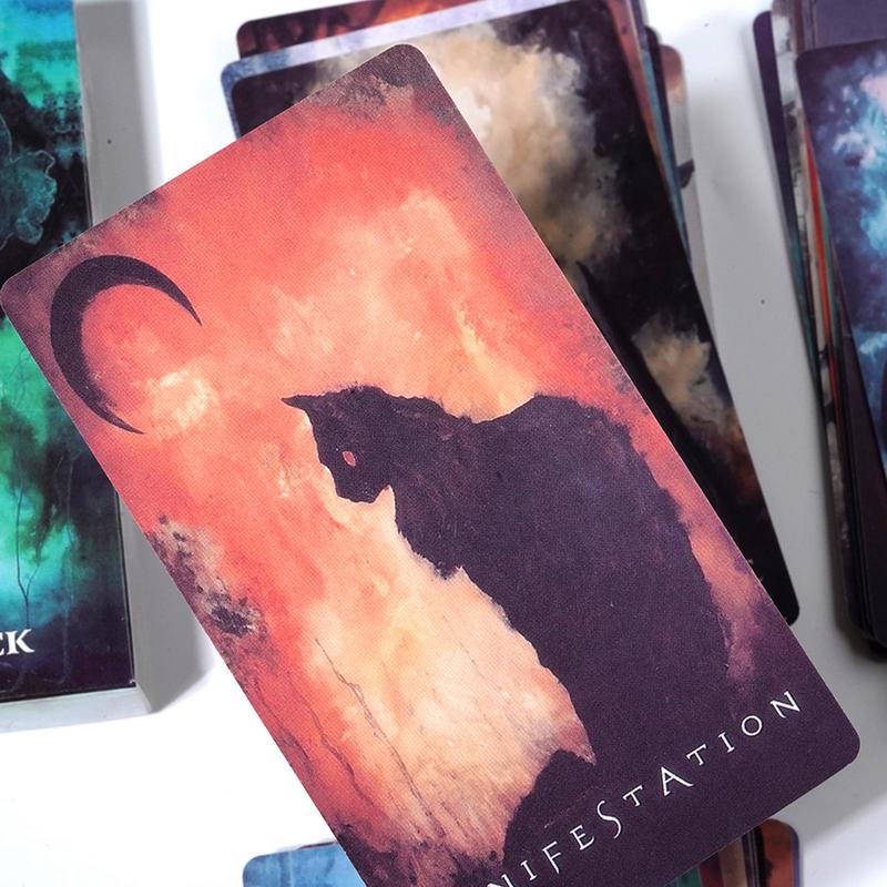 Spirits Shadows Tarot Card Unknown Spirit Deck Tarot Oracle Cards Deck Card Mysterious Divination Game Family Party Board Game