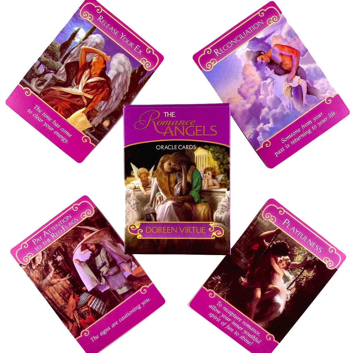 Moonology Manifestation Oracle Cards Leisure Party Table Game High Quality Fortune-telling Prophecy Tarot Deck With PDF Guide