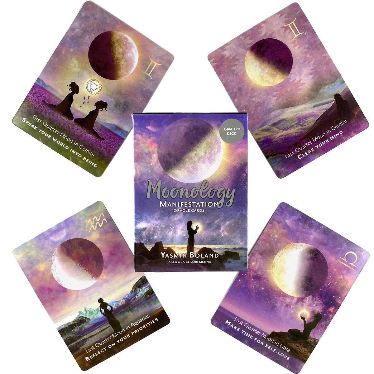 Universe Has Your Back Oracle Cards Leisure Party Table Game High Quality Fortune-telling Prophecy Tarot Deck With PDF Guidebook