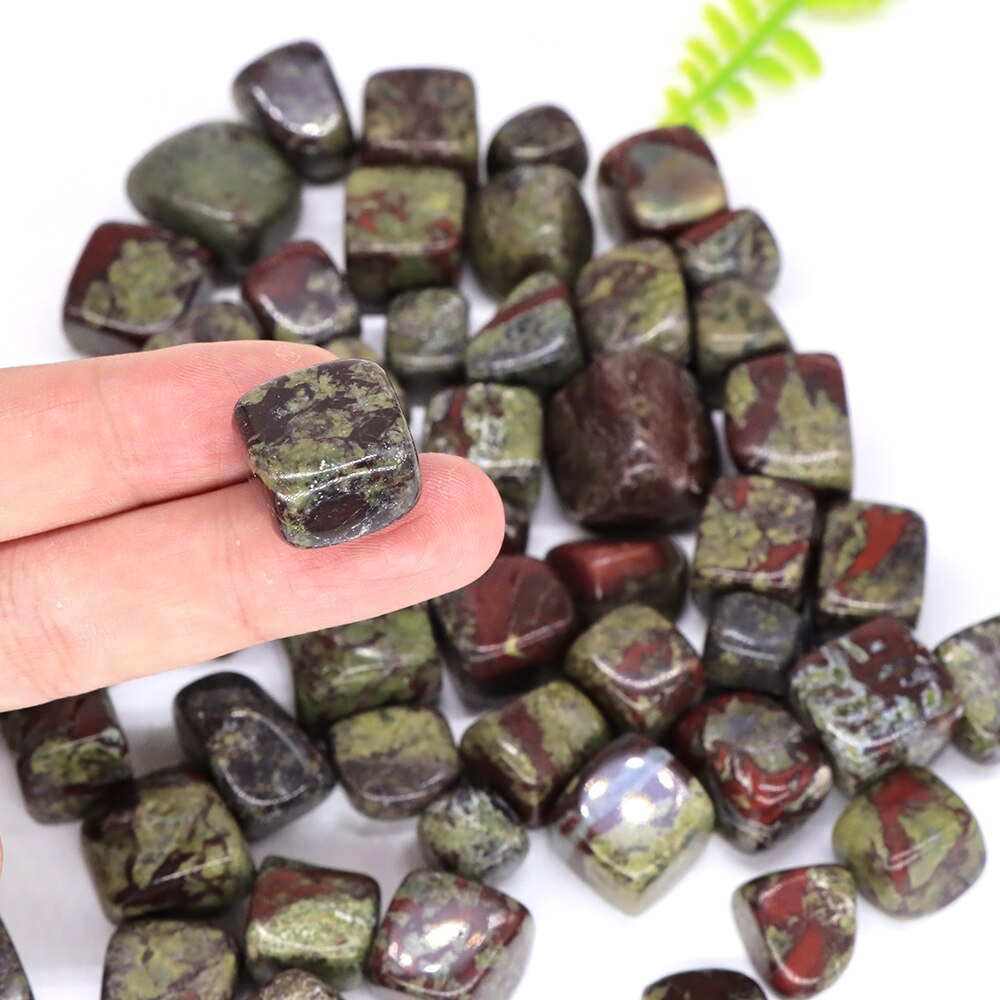 Natural Dragon Blood Jasper Irregular Tumbled Stone Reiki Healing Crystal Quartz Aquarium Mineral Gemstone Home Decor Specimen