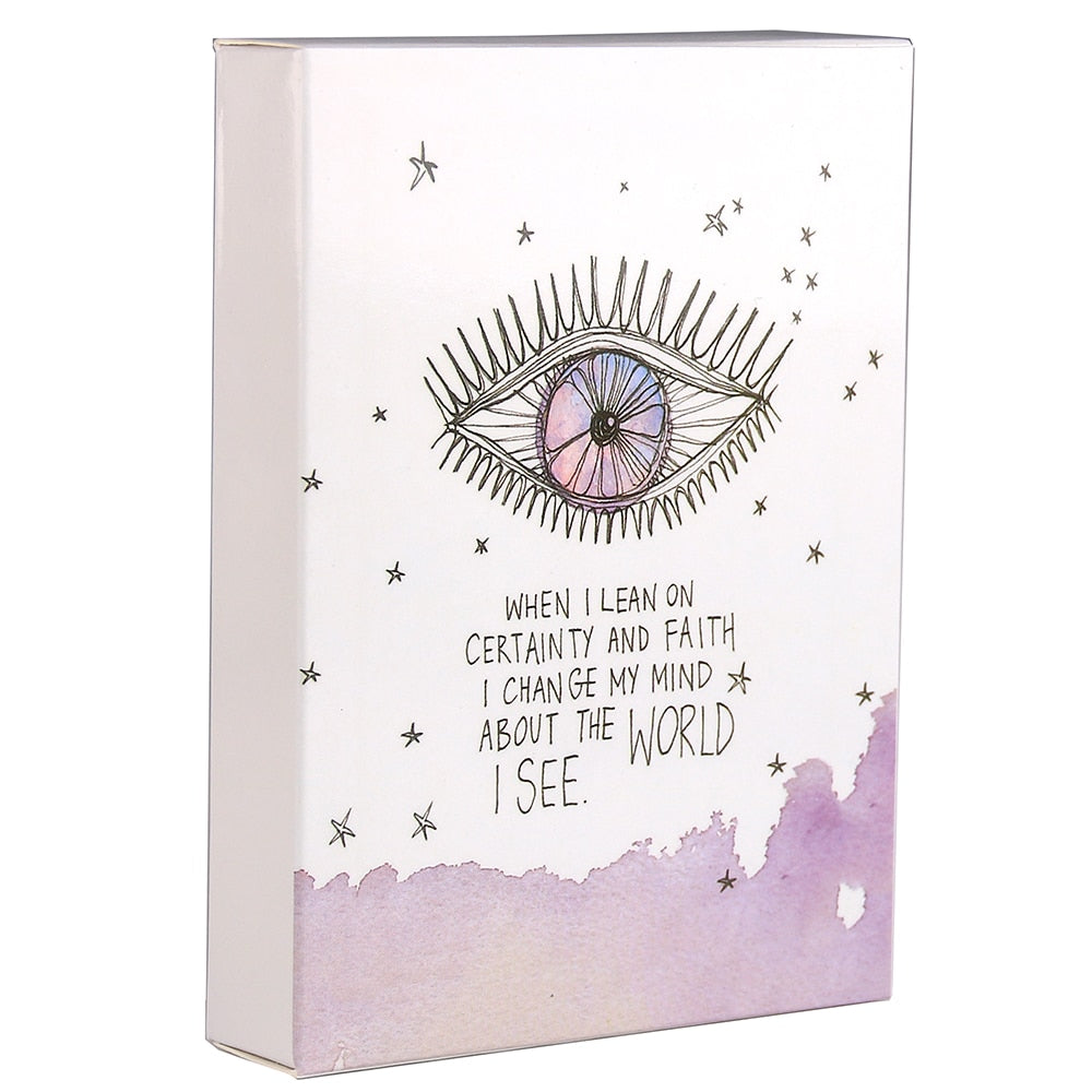 Universe Has Your Back Oracle Cards Leisure Party Table Game High Quality Fortune-telling Prophecy Tarot Deck With PDF Guidebook