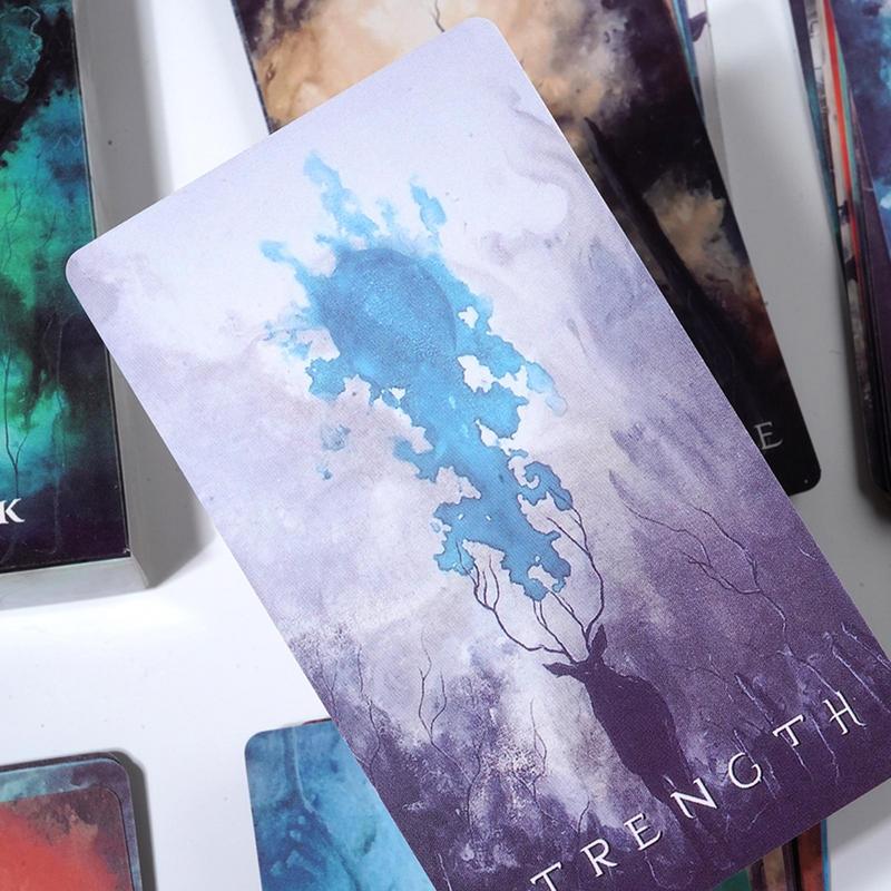 Spirits Shadows Tarot Card Unknown Spirit Deck Tarot Oracle Cards Deck Card Mysterious Divination Game Family Party Board Game