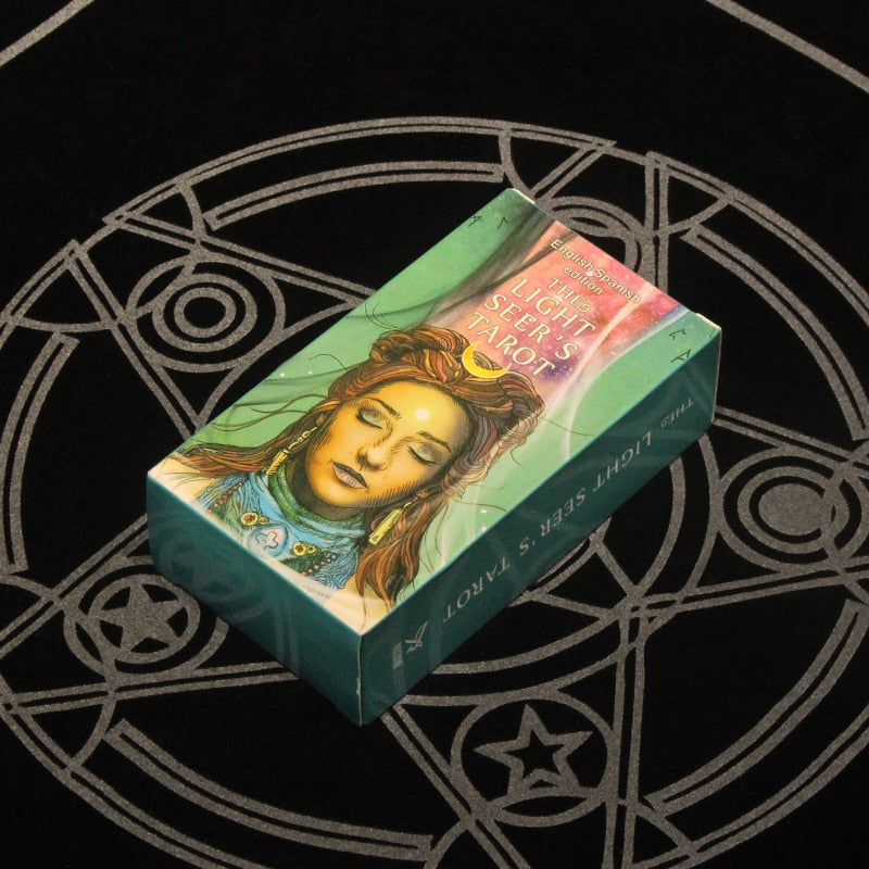 Hot Sale Full English Version Tarot Interactive Desktop Tarots Deck With Electronic Manual Entertainment High Quality Play Card