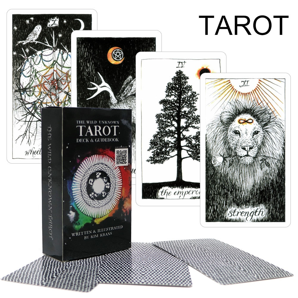 Moonology New Oracle Cards Divination Fate Game Affectional Oracle Deck Tarot Cards for Beginners With PDF Guidebook
