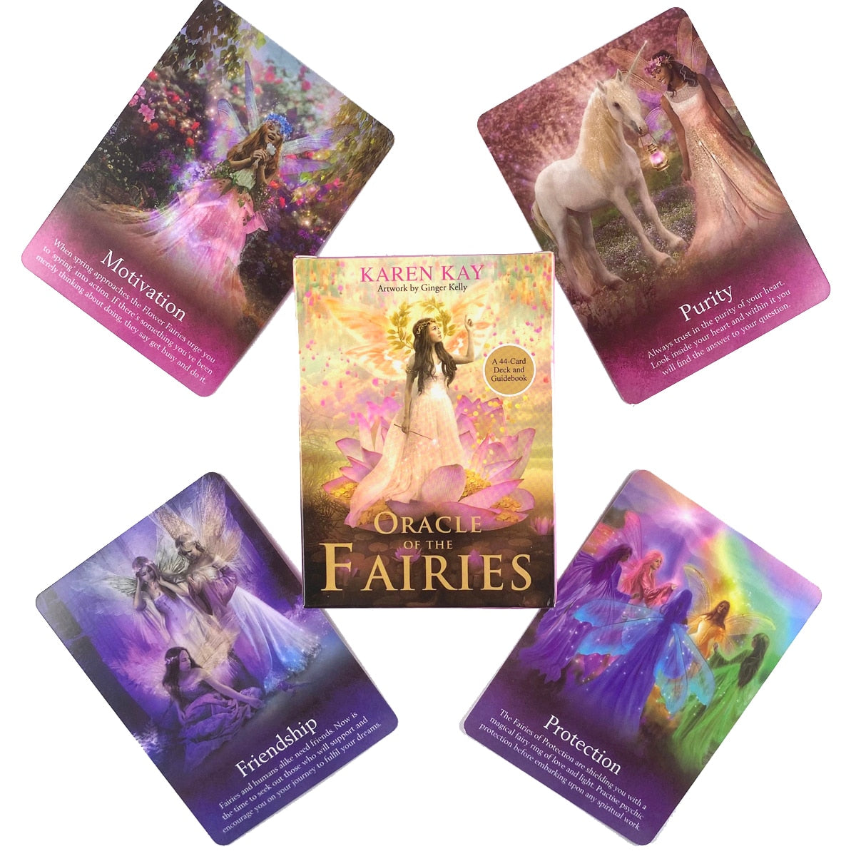 Universe Has Your Back Oracle Cards Leisure Party Table Game High Quality Fortune-telling Prophecy Tarot Deck With PDF Guidebook