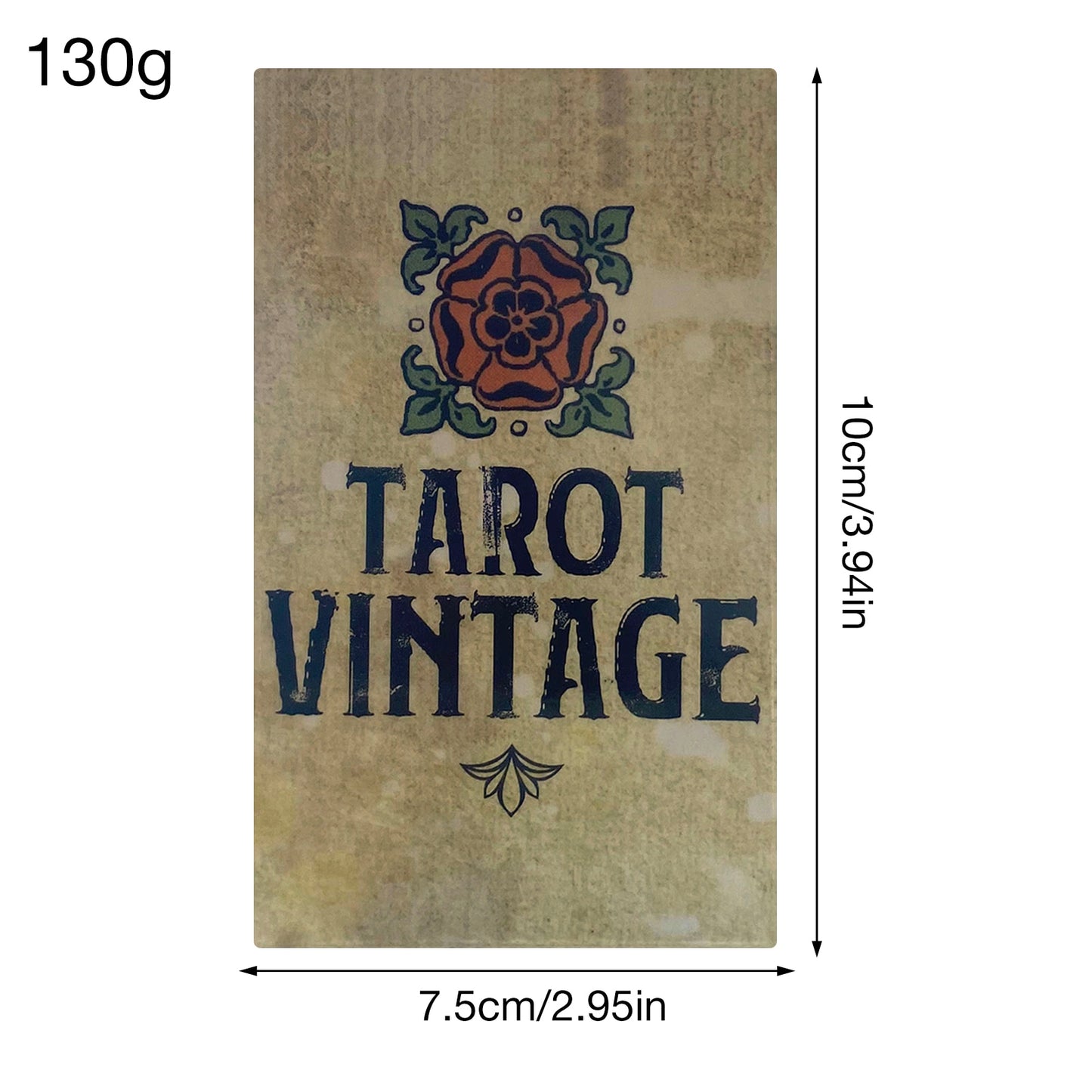New Tarot Vintage Cards Oracle Guidance Divination Fate Tarot Deck Board Games English For Family Gift Party Playing Card Game