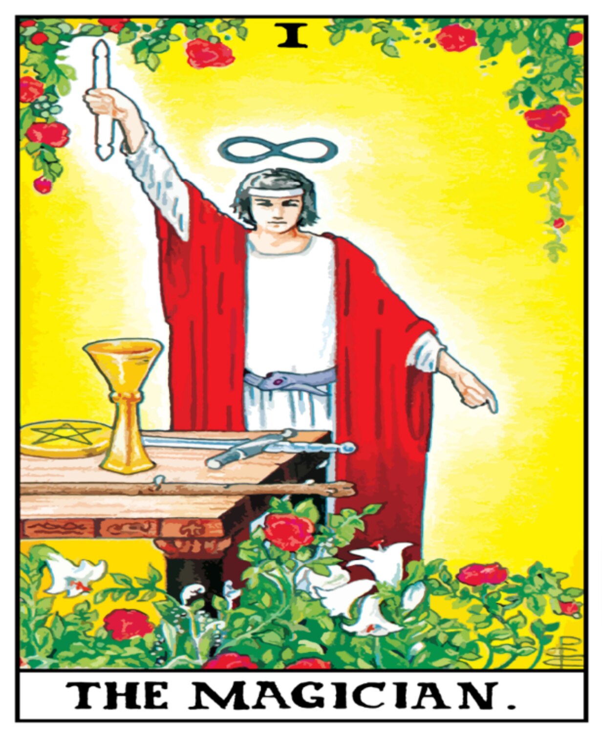 The Sacred Self-Care Oracle Table Cloth Witchcraft Supplies Tarot Spread Alter Cloth Triple Goddess Altare