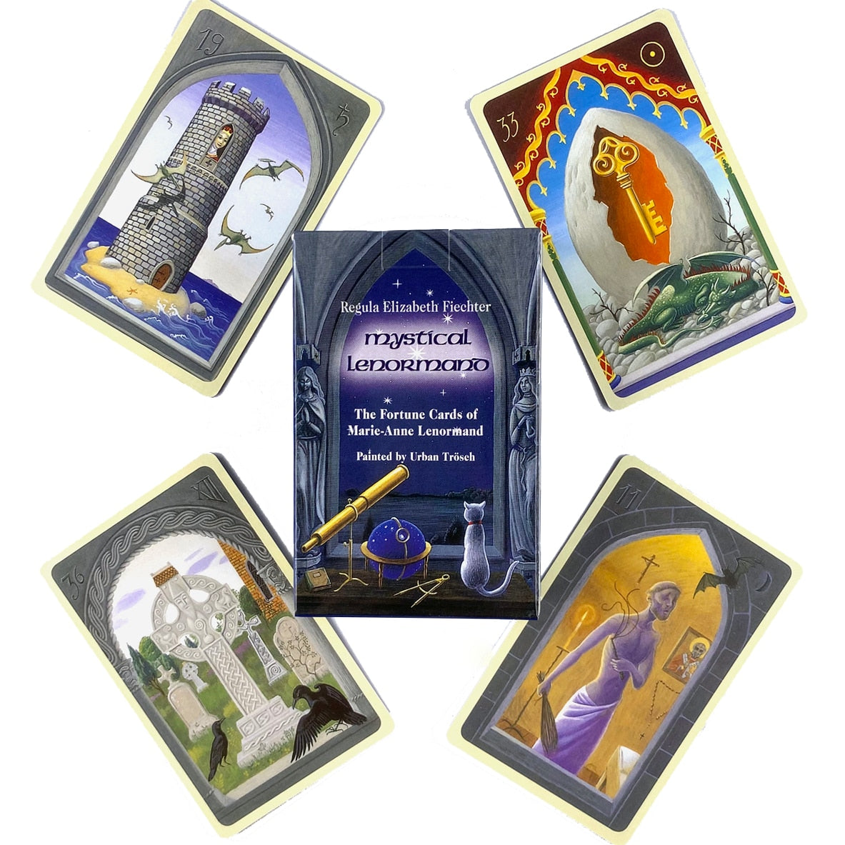 Universe Has Your Back Oracle Cards Leisure Party Table Game High Quality Fortune-telling Prophecy Tarot Deck With PDF Guidebook