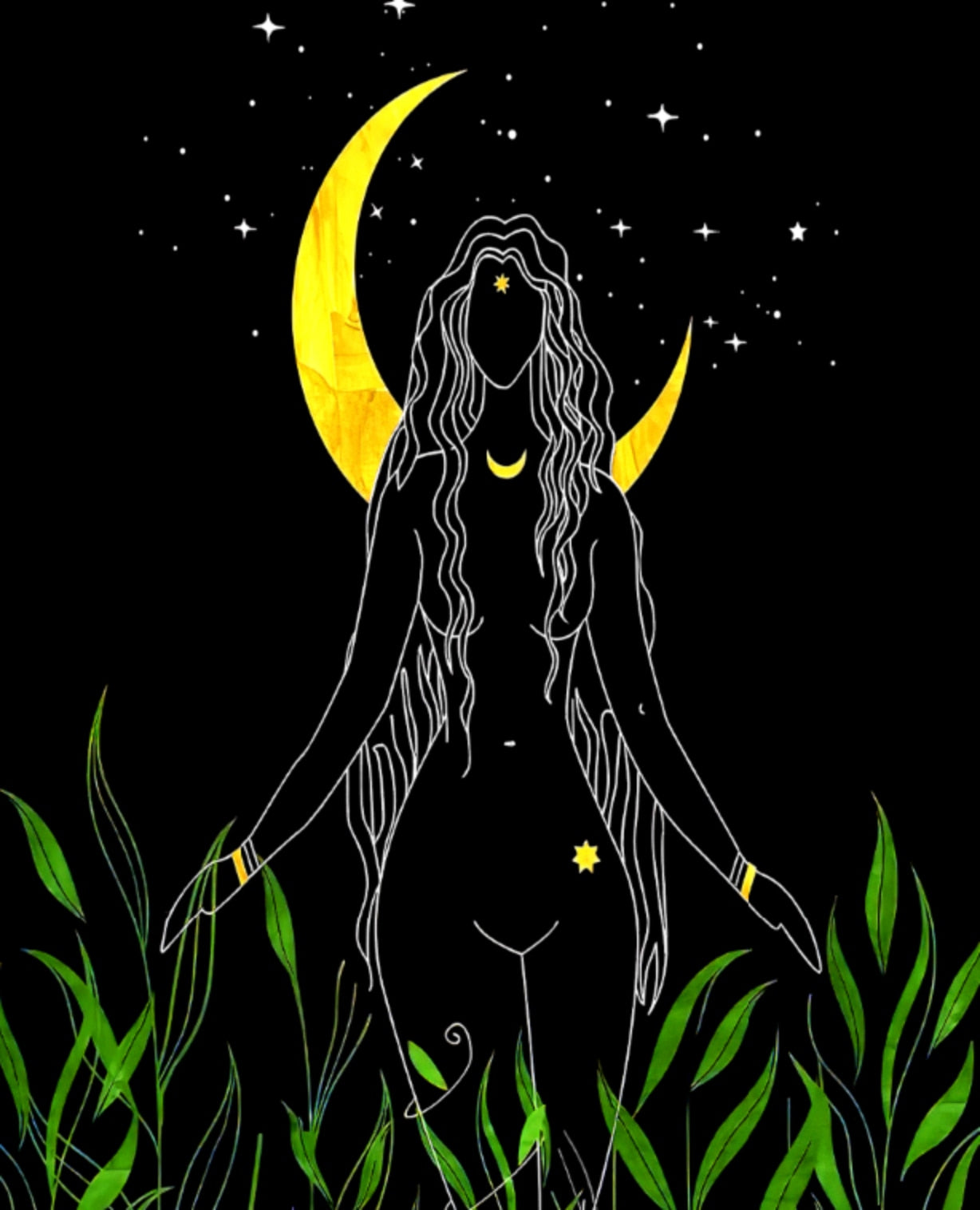 Hecate Triple Moon Goddess Of Witchcraft Colored Witchcraft Supplies Tarot Cloth Mystic Aesthetic Altar Cloth Witch Gift