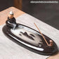 1Pc Boat Incense Burner Nice Incense Stick Holder Vintage Fisherman Ornament Fisherman Incense Burner