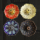 Incense Holders Mini Meditation Buddha Sandalwood Stick Holder Burner Round Dish Enamel Lotus Flower Catcher Plate Home Decor