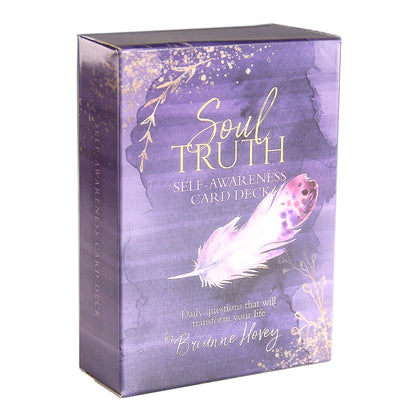 Soul Truth Self Awareness Card Deck New Tarot Cards For Beginners With Guidebook Card Game Board Game Exquisite And Guidebook