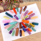 Runyangshi Crystal Hexagonal Prism Crafts Natural Stone Quartz Tower 36 Colors Energy Mineral Wand Home Decoration