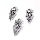 8 designs 50pcs Wiccan Goddess Moon Yoga Pendant charm Witchcraft Fashion Jewelry for Women