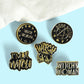 Black Witch Enamel Pins Pentagram Moon Magic Hat Brooches for Women Gothic Punk Lapel Pin Badge Anime Jewelry Gifts Wholesale