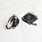 Black Witch Pins Spell Book Magical Crystal Ball Hand Brooches Enamel Dark Punk Lapel Pin Button Badges Jewelry Gift for Witches