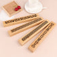 1 Pcs Burning Joss Incense Box Burner Ash Catcher Bamboo Wooden Incense Stick Holder Home Decoration