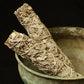 10cm Natural White Sage Bundle Smudge Sticks Pure Grass Indoor Purification Smoky Grass Purification Environment Incense Sticks