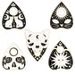 Punk Heart Enamel Pins Witch Ouija Sun Moon Brooches Metal Gothic Black Cat Animal Lapel Badge Jewelry Gift For Friend Wholesale