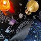 Tarot Tablecloth Magic Altar Table Cloth Astrology Pad Round Shape Pendulum Pad 918E