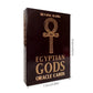 Tarot Cards English Version EGYPTIAN GODS ORACLE CARDS For Female Girls Board Game Oracle Cards Family Party English Playing Car