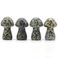 1pc Wholesale Natural Gemstone Crystal Amethyst Quartz Carved Mushroom Shape Reiki Plant Mini Home Decoration Christmas Gift