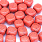 Natural Red Turquoise Crystal Stone Gravel Specimen Square Polished Reiki Healing Gemstone for Aquarium Fish Tank Home Gem Decor