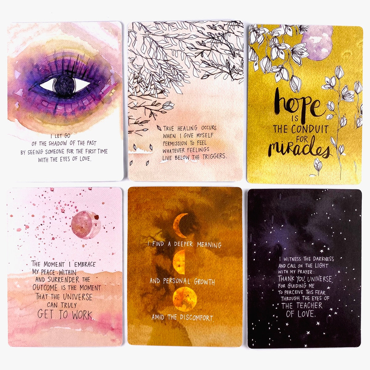 Universe Has Your Back Oracle Cards Leisure Party Table Game High Quality Fortune-telling Prophecy Tarot Deck With PDF Guidebook